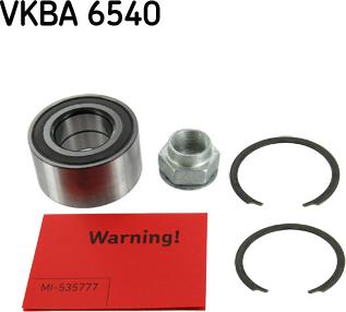 SKF VKBA 6540 - Set rulment roata aaoparts.ro