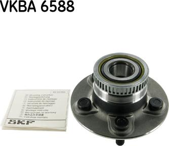 SKF VKBA 6588 - Set rulment roata aaoparts.ro