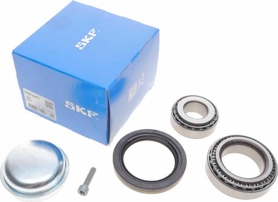 SKF VKBA 6693 - Set rulment roata aaoparts.ro