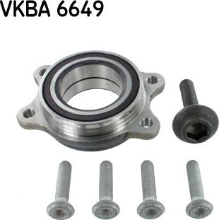 SKF VKBA 6649 - Set rulment roata aaoparts.ro