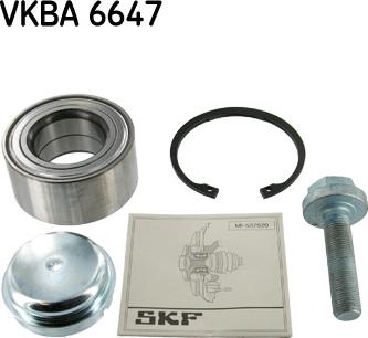 SKF VKBA 6647 - Set rulment roata aaoparts.ro