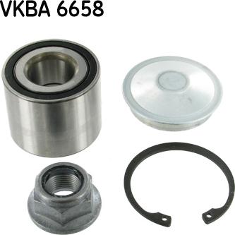 SKF VKBA 6658 - Set rulment roata aaoparts.ro