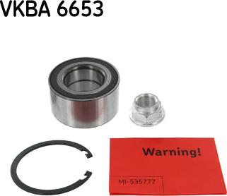 SKF VKBA 6653 - Set rulment roata aaoparts.ro