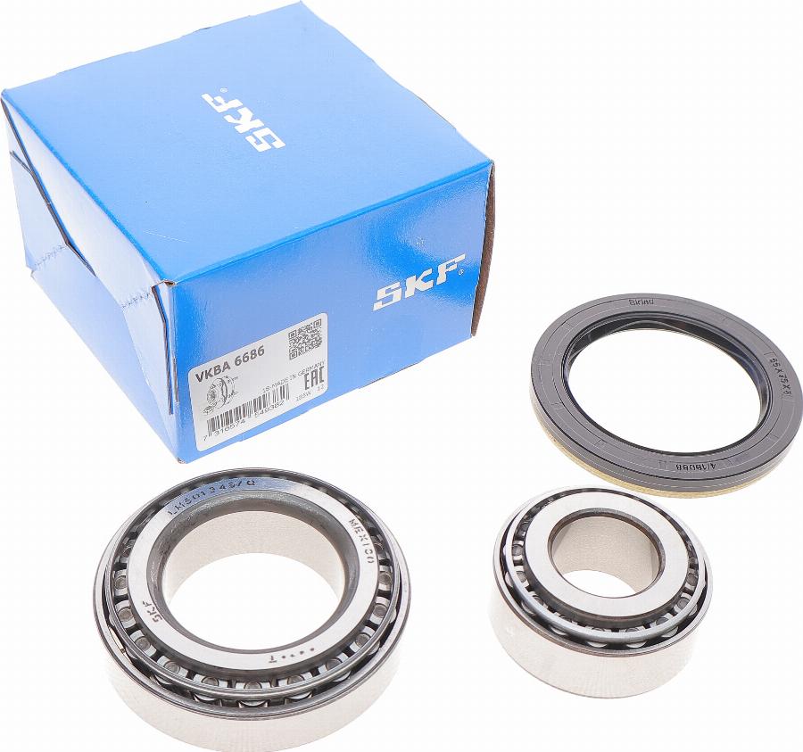 SKF VKBA 6686 - Set rulment roata aaoparts.ro