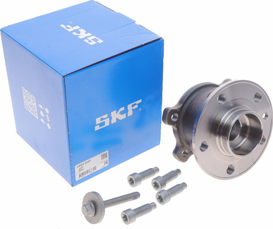 SKF VKBA 6687 - Set rulment roata aaoparts.ro