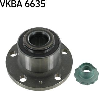 SKF VKBA 6635 - Set rulment roata aaoparts.ro