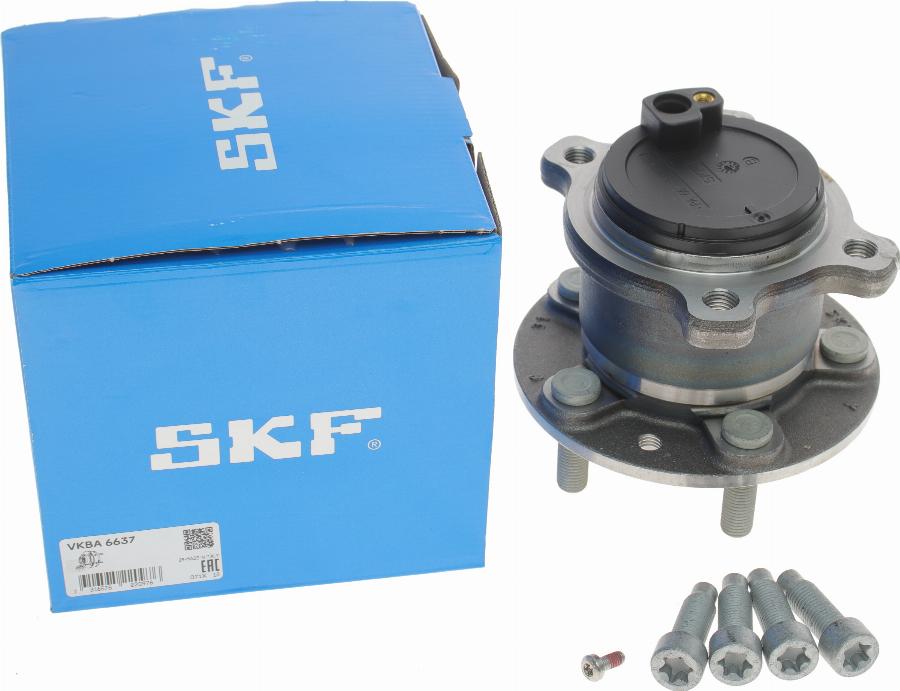 SKF VKBA 6637 - Set rulment roata aaoparts.ro