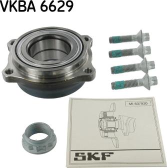 SKF VKBA 6629 - Set rulment roata aaoparts.ro