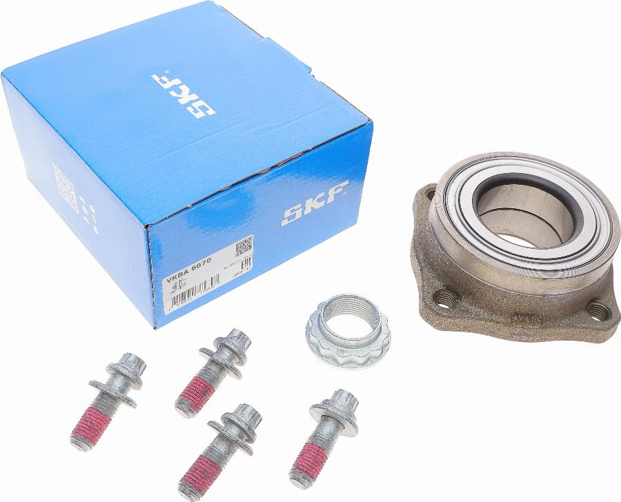 SKF VKBA 6670 - Set rulment roata aaoparts.ro