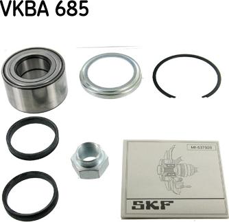 SKF VKBA 685 - Set rulment roata aaoparts.ro