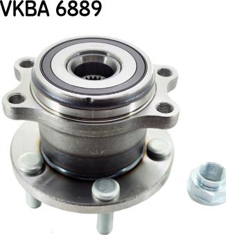 SKF VKBA 6889 - Set rulment roata aaoparts.ro