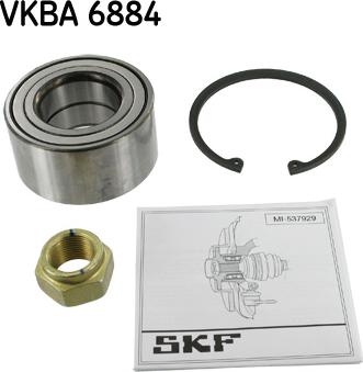 SKF VKBA 6884 - Set rulment roata aaoparts.ro