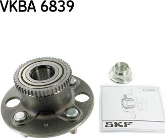 SKF VKBA 6839 - Set rulment roata aaoparts.ro