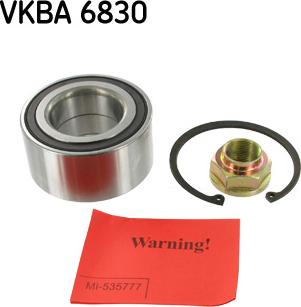 SKF VKBA 6830 - Set rulment roata aaoparts.ro