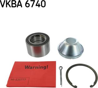 SKF VKBA 6740 - Set rulment roata aaoparts.ro