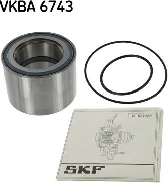 SKF VKBA 6743 - Set rulment roata aaoparts.ro