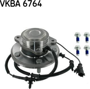 SKF VKBA 6764 - Set rulment roata aaoparts.ro