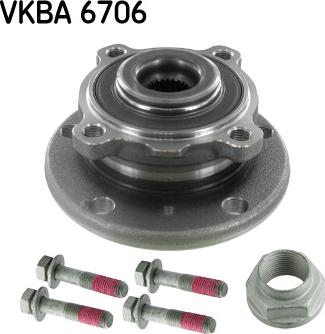 SKF VKBA 6706 - Set rulment roata aaoparts.ro