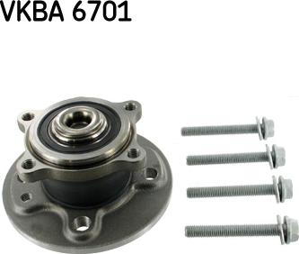 SKF VKBA 6701 - Set rulment roata aaoparts.ro
