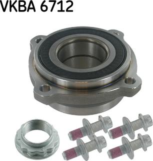 SKF VKBA 6712 - Set rulment roata aaoparts.ro