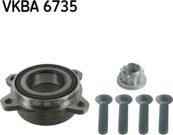 SKF VKBA 6735 - Set rulment roata aaoparts.ro