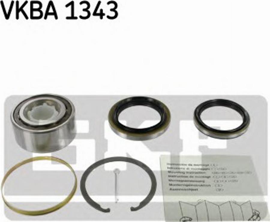 SKF VKBA 1343 - Set rulment roata aaoparts.ro