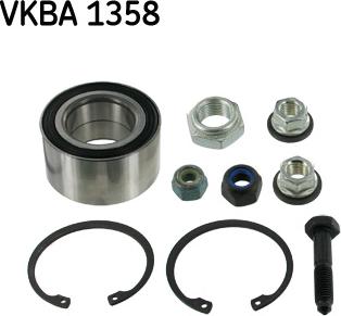 SKF VKBA 1358 - Set rulment roata aaoparts.ro