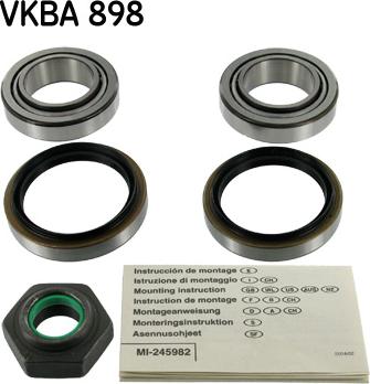 SKF VKBA 898 - Set rulment roata aaoparts.ro