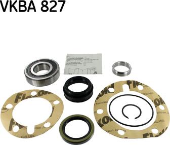 SKF VKBA 827 - Set rulment roata aaoparts.ro