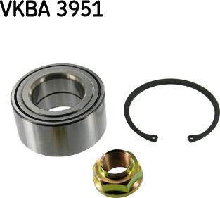 SKF VKBA 3951 - Set rulment roata aaoparts.ro