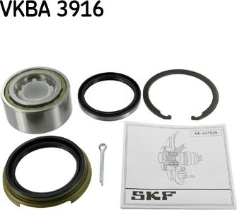 SKF VKBA 3916 - Set rulment roata aaoparts.ro