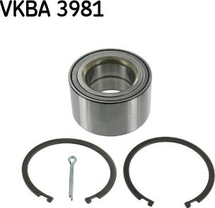 SKF VKBA 3981 - Set rulment roata aaoparts.ro