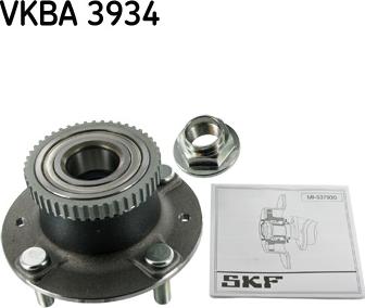 SKF VKBA 3934 - Set rulment roata aaoparts.ro