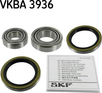 SKF VKBA 3936 - Set rulment roata aaoparts.ro