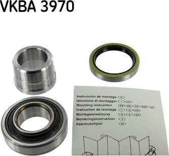 SKF VKBA 3970 - Set rulment roata aaoparts.ro