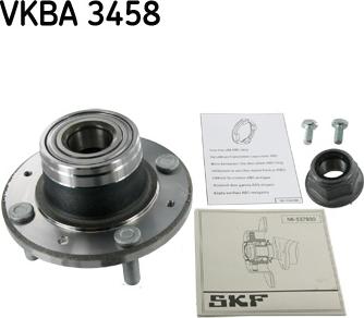 SKF VKBA 3458 - Set rulment roata aaoparts.ro