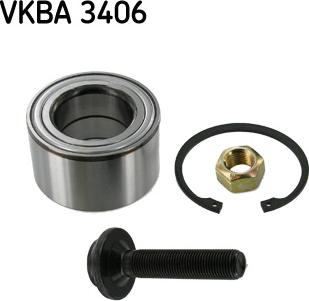 SKF VKBA 3406 - Set rulment roata aaoparts.ro