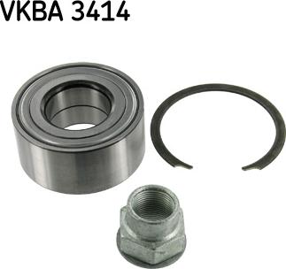 SKF VKBA 3414 - Set rulment roata aaoparts.ro