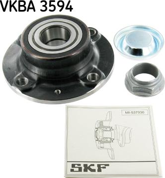 SKF VKBA 3594 - Set rulment roata aaoparts.ro