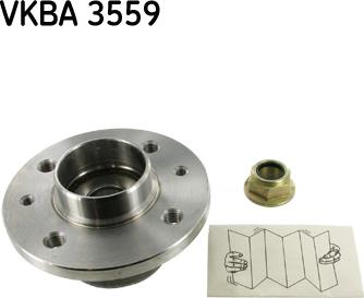 SKF VKBA 3559 - Set rulment roata aaoparts.ro