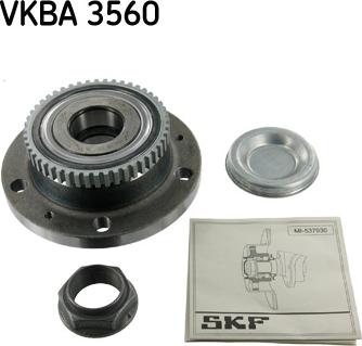 SKF VKBA 3560 - Set rulment roata aaoparts.ro