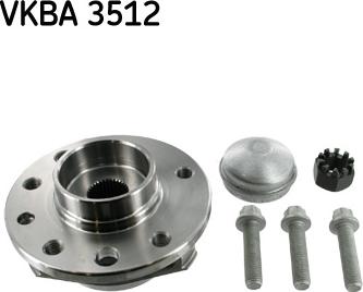 SKF VKBA 3512 - Set rulment roata aaoparts.ro