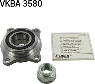 SKF VKBA 3580 - Set rulment roata aaoparts.ro