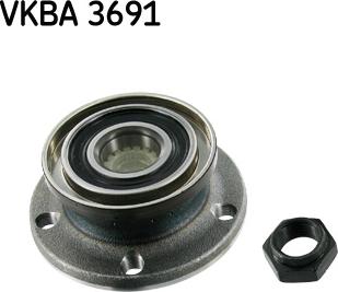 SKF VKBA 3691 - Set rulment roata aaoparts.ro