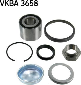 SKF VKBA 3658 - Set rulment roata aaoparts.ro