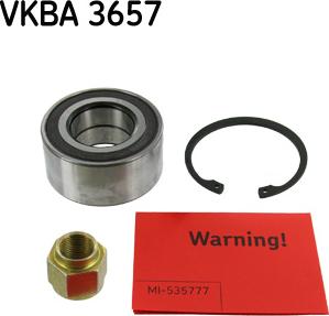 SKF VKBA 3657 - Set rulment roata aaoparts.ro