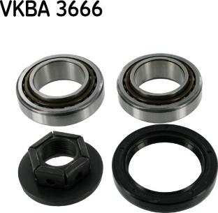 SKF VKBA 3666 - Set rulment roata aaoparts.ro