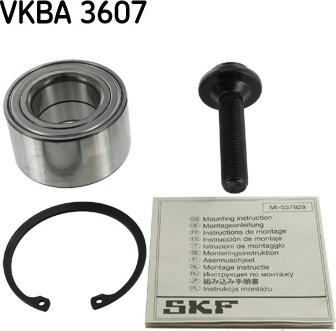 SKF VKBA 3607 - Set rulment roata aaoparts.ro