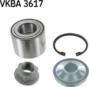 SKF VKBA 3617 - Set rulment roata aaoparts.ro