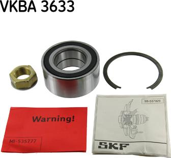 SKF VKBA 3633 - Set rulment roata aaoparts.ro